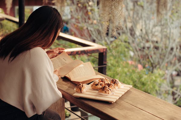 Woman Reading Book